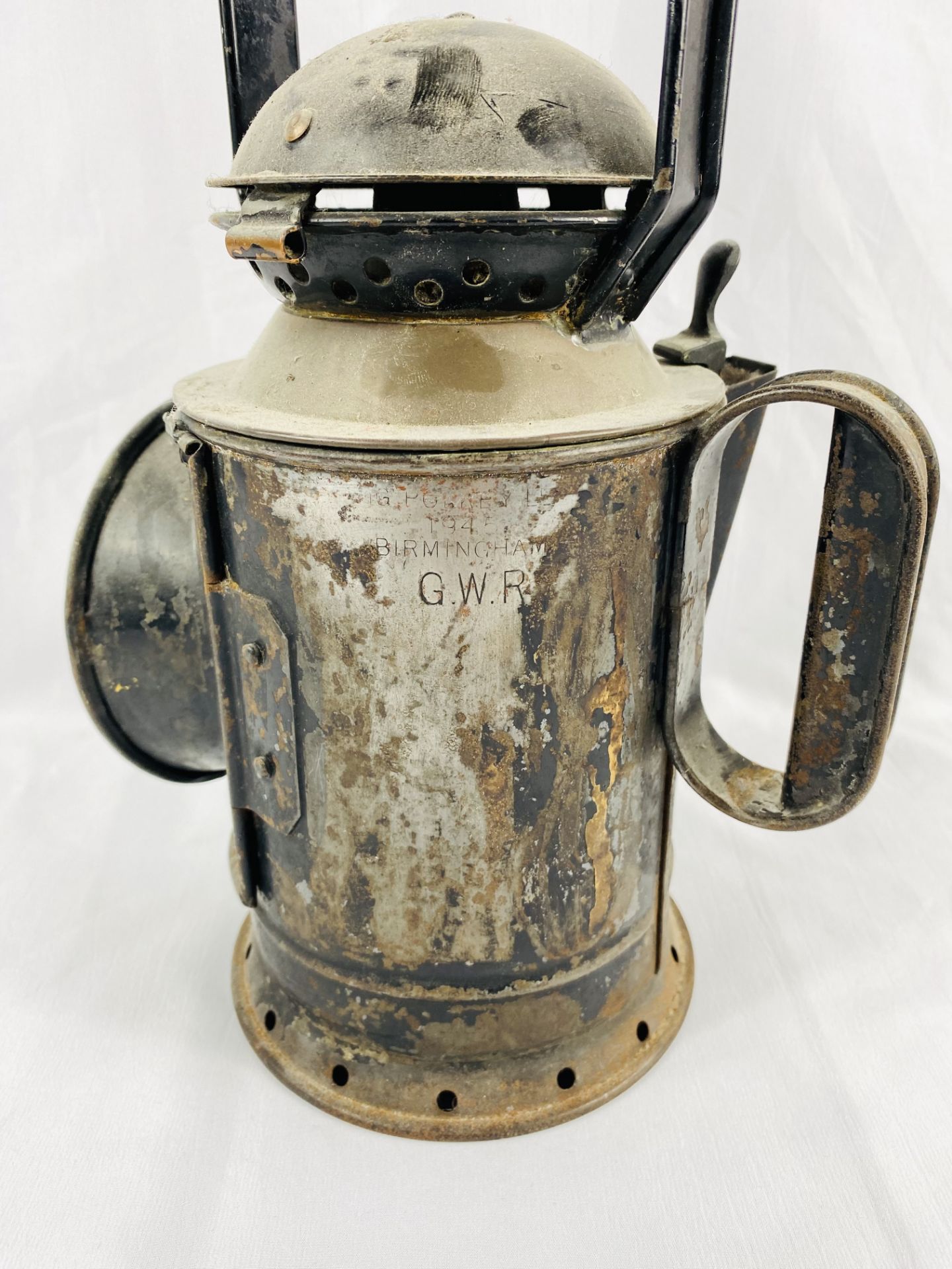 GWR railway lamp - Image 2 of 4