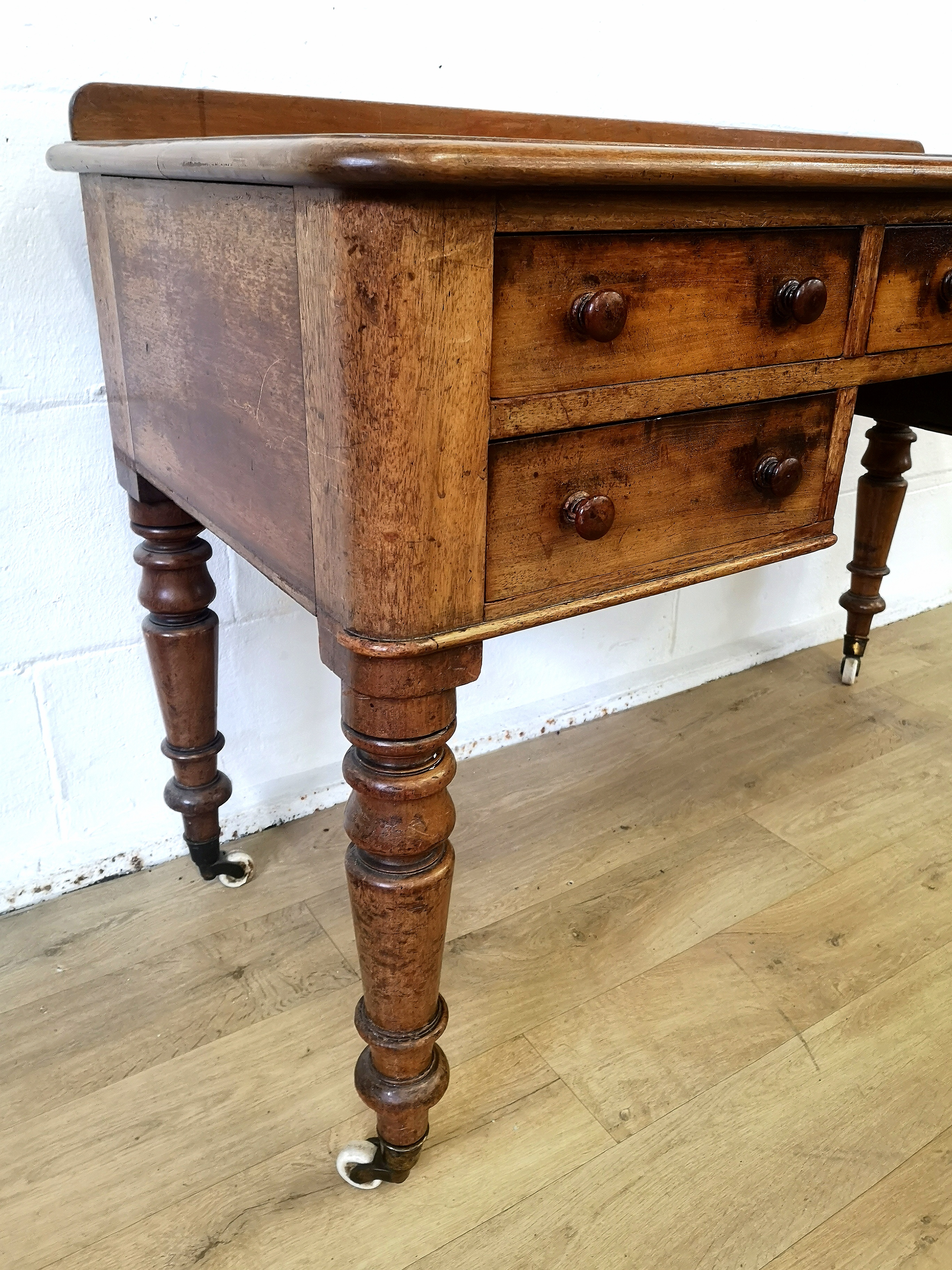 Heal & Son mahogany desk - Image 6 of 7