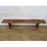 Oak bench