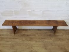 Oak bench