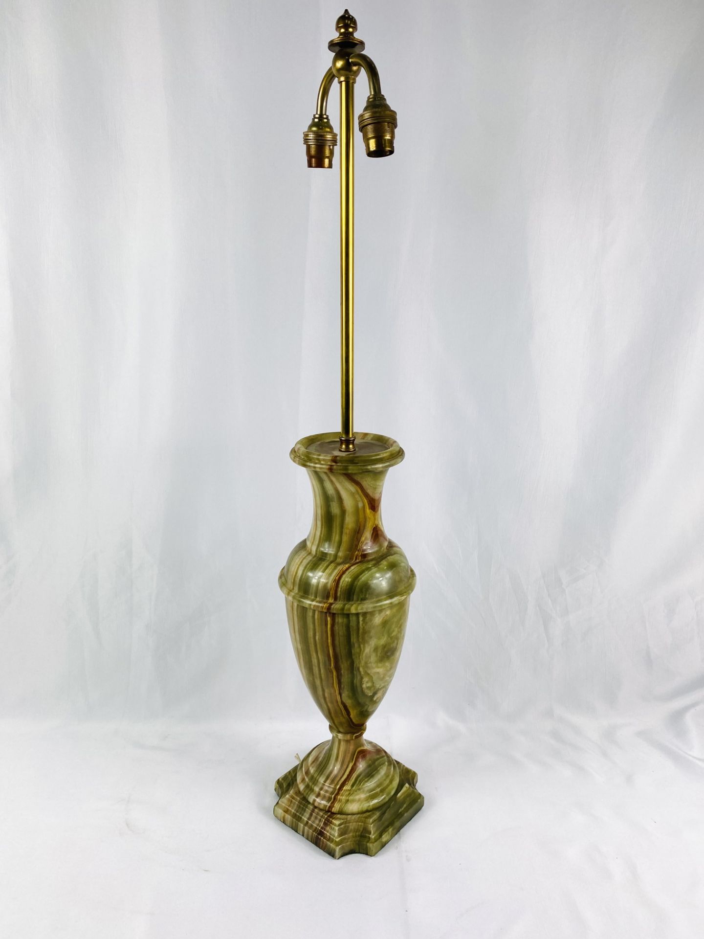 Green Onyx table lamp - Image 4 of 4