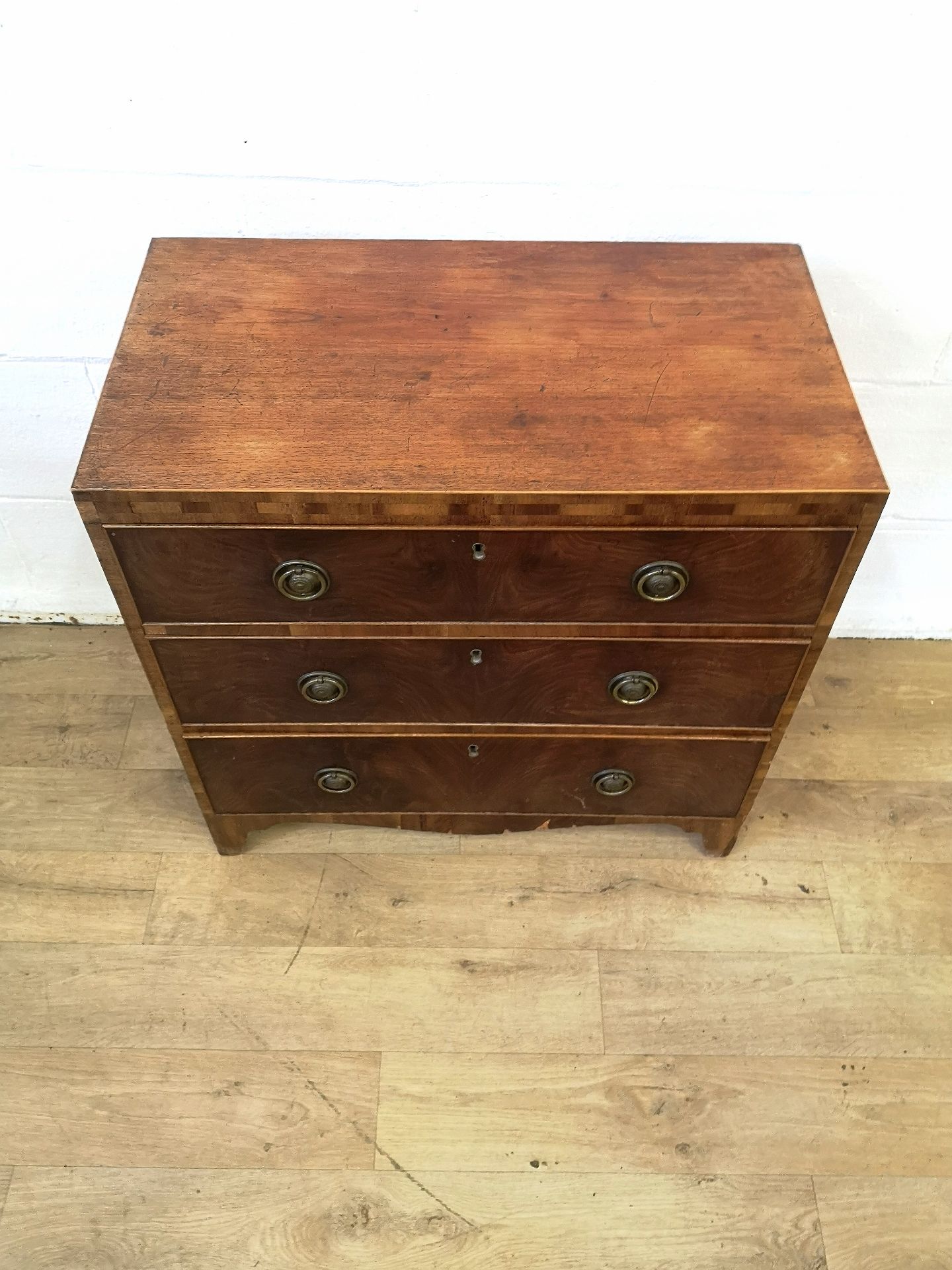 Victorian mahogany chest of drawers - Image 6 of 6
