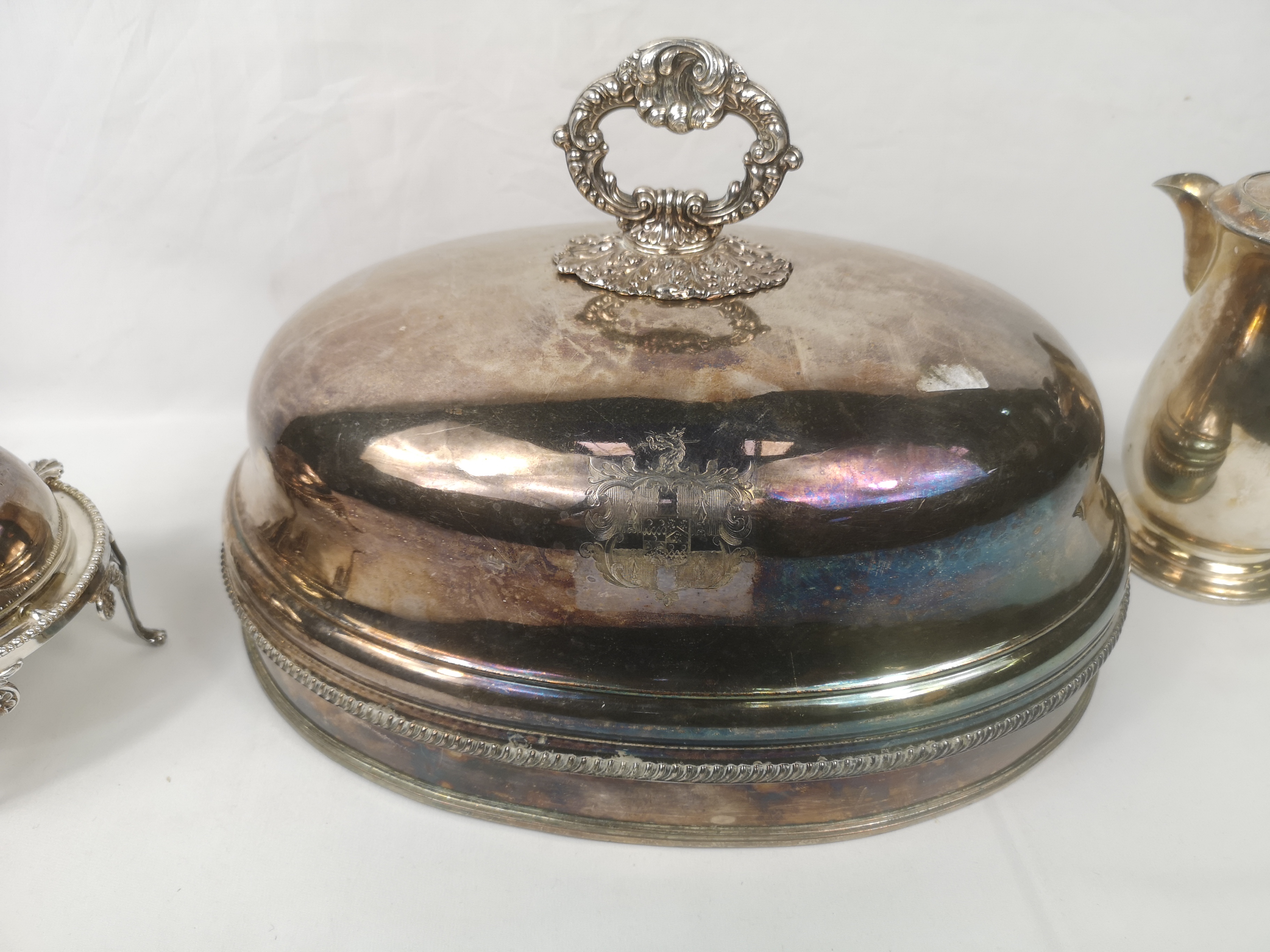 Quantity of silver plate - Image 4 of 19