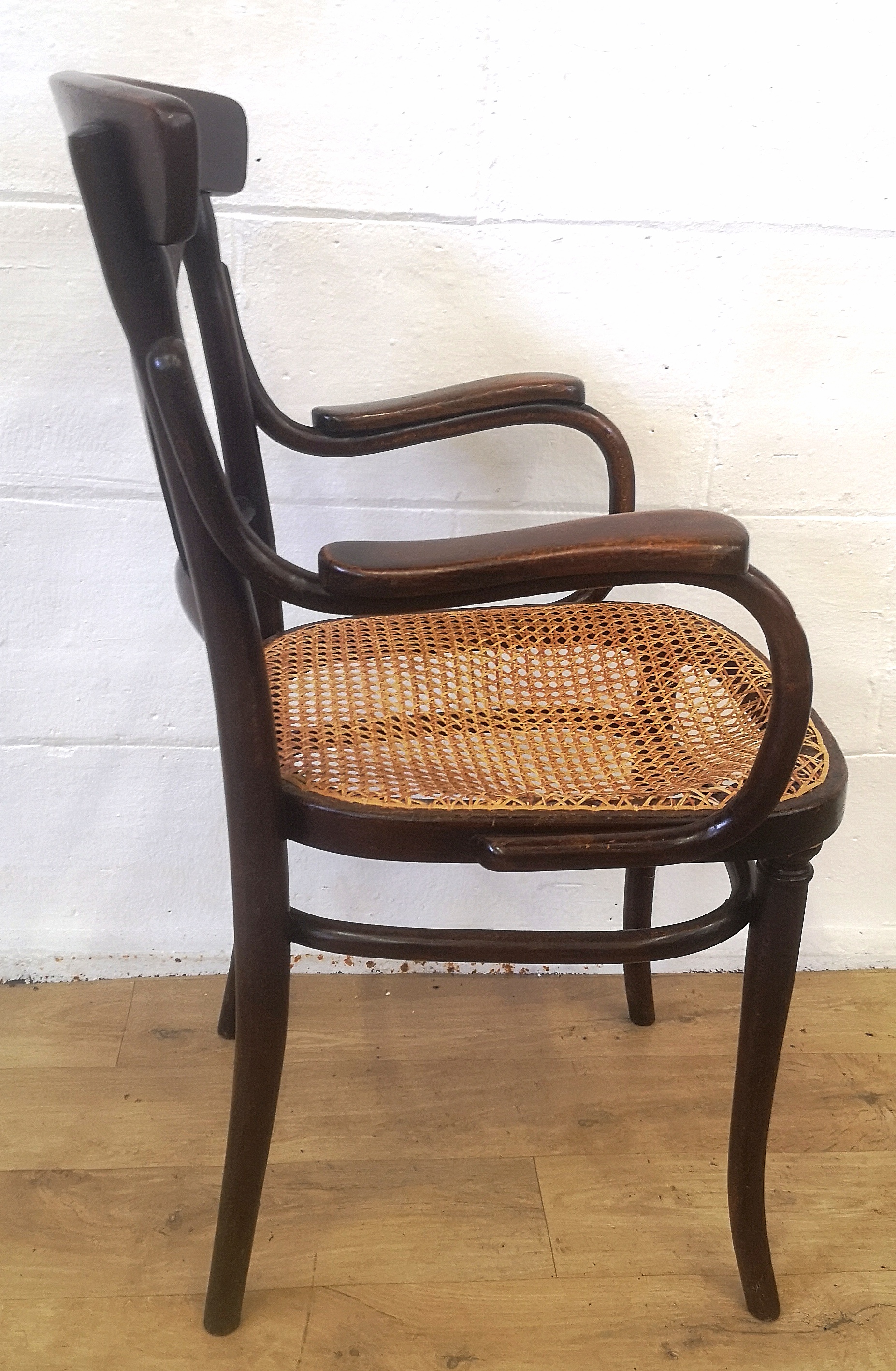 Pair of bentwood open armchairs - Image 5 of 5