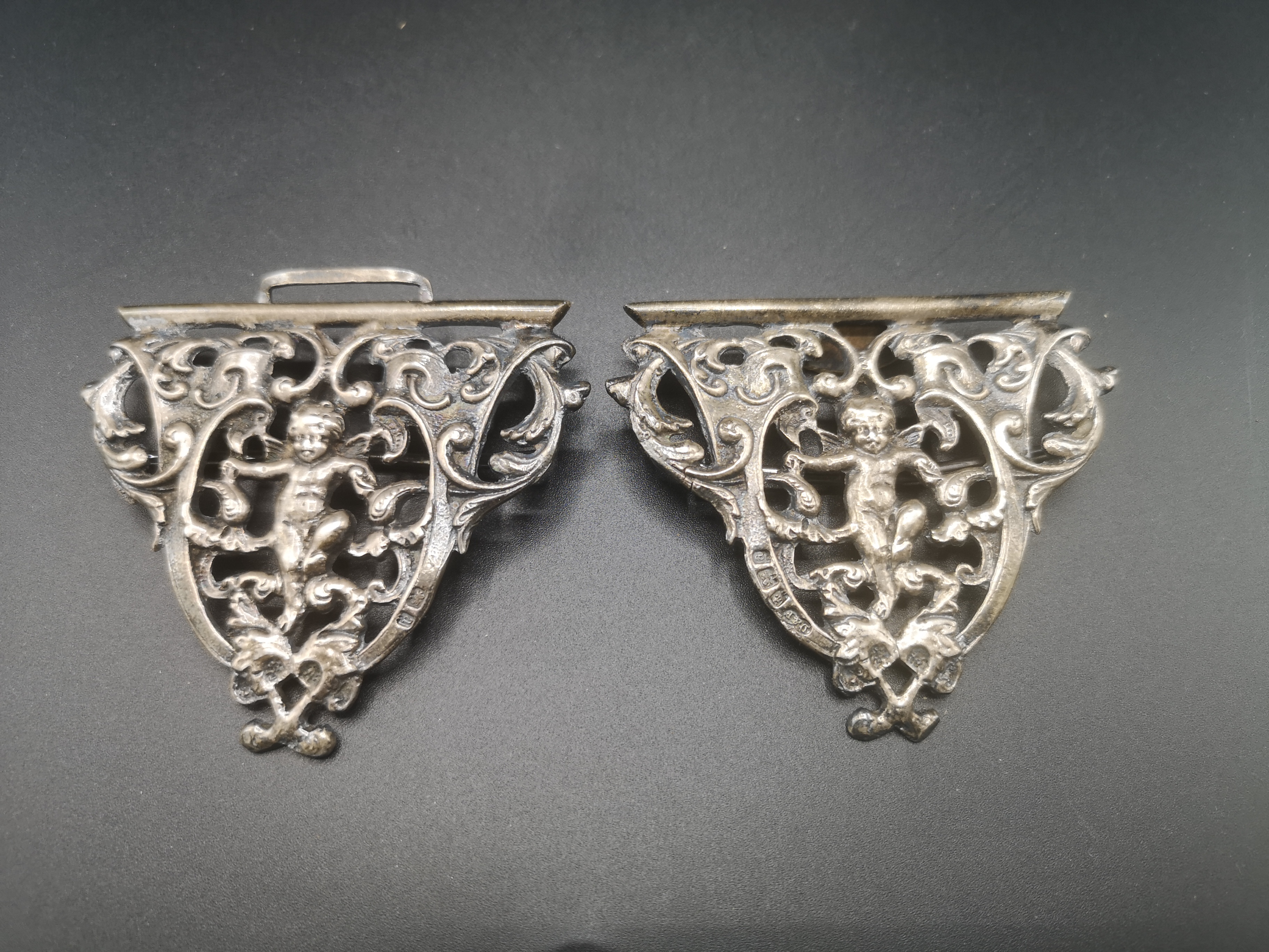 Two silver pin trays and other items of silver - Bild 4 aus 12