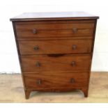 Mahogany commode