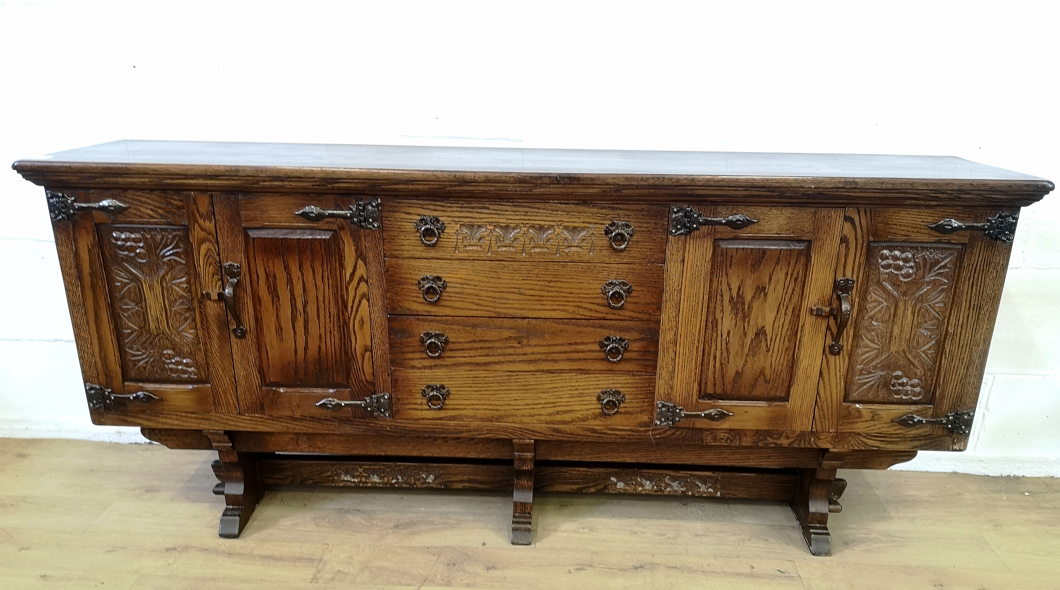 Oak dresser - Image 5 of 11