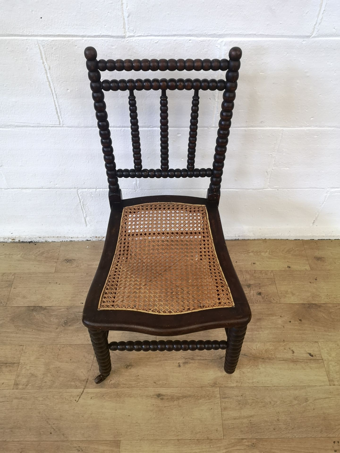 Mahogany dining chair - Image 2 of 6