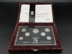 Elizabeth II Royal Mint silver Proof anniversary collection, 1996