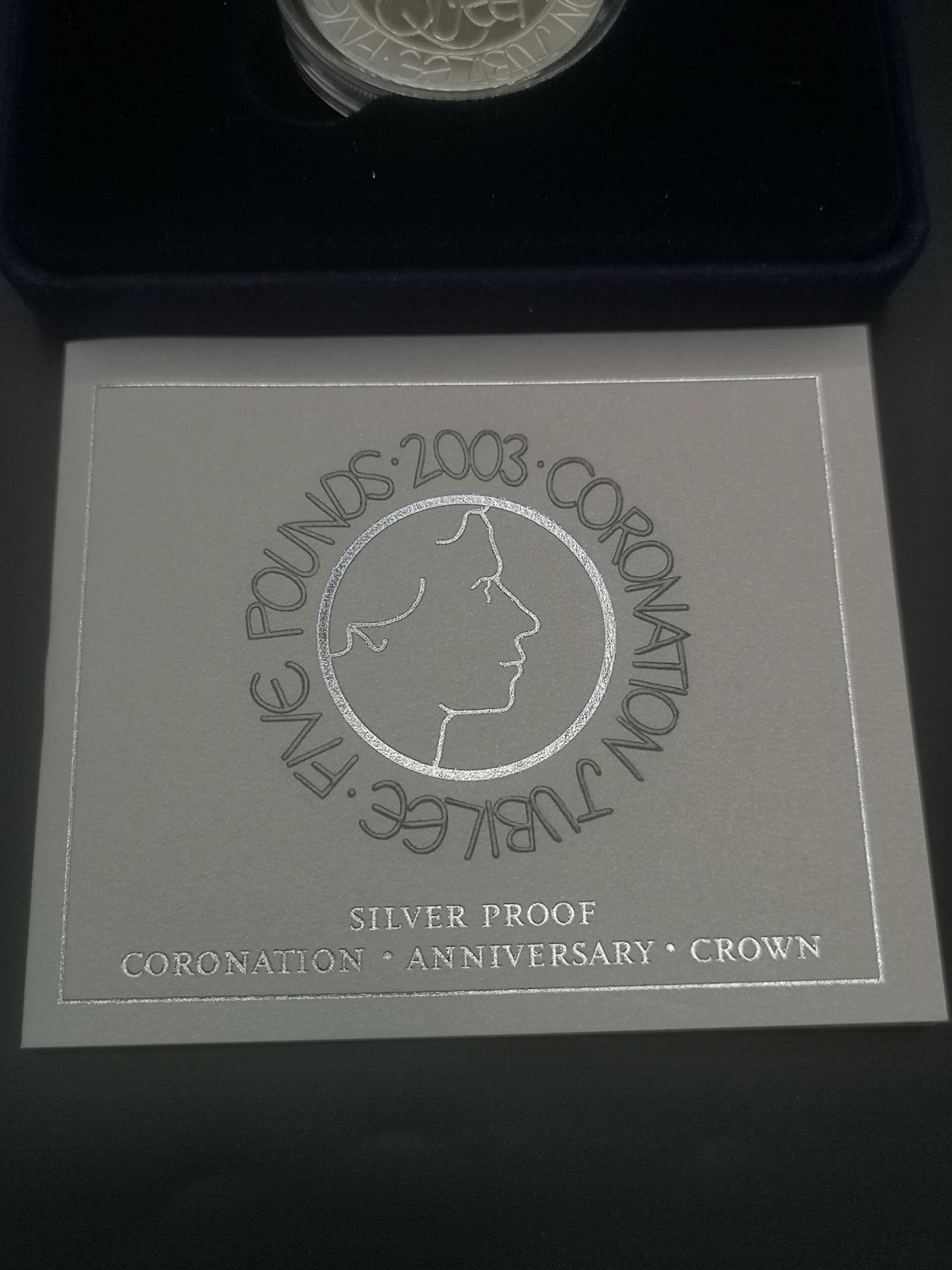 Four Royal Mint boxed silver £5 coins - Image 11 of 17