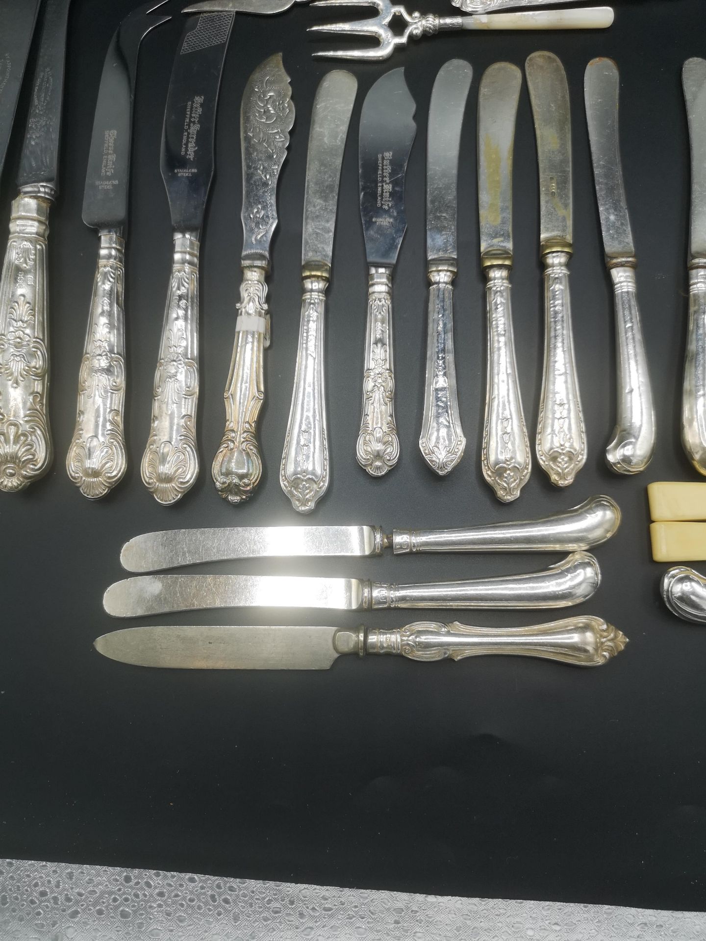 Quantity of flatware with silver handles - Bild 3 aus 12