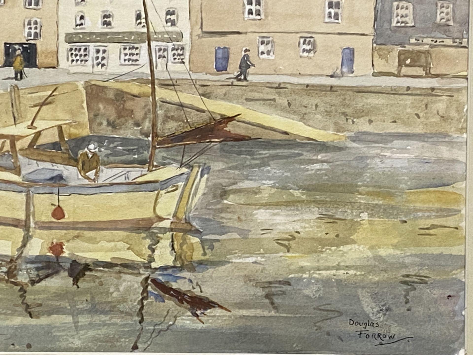 Framed and glazed watercolour, Mevagissey - Image 4 of 6