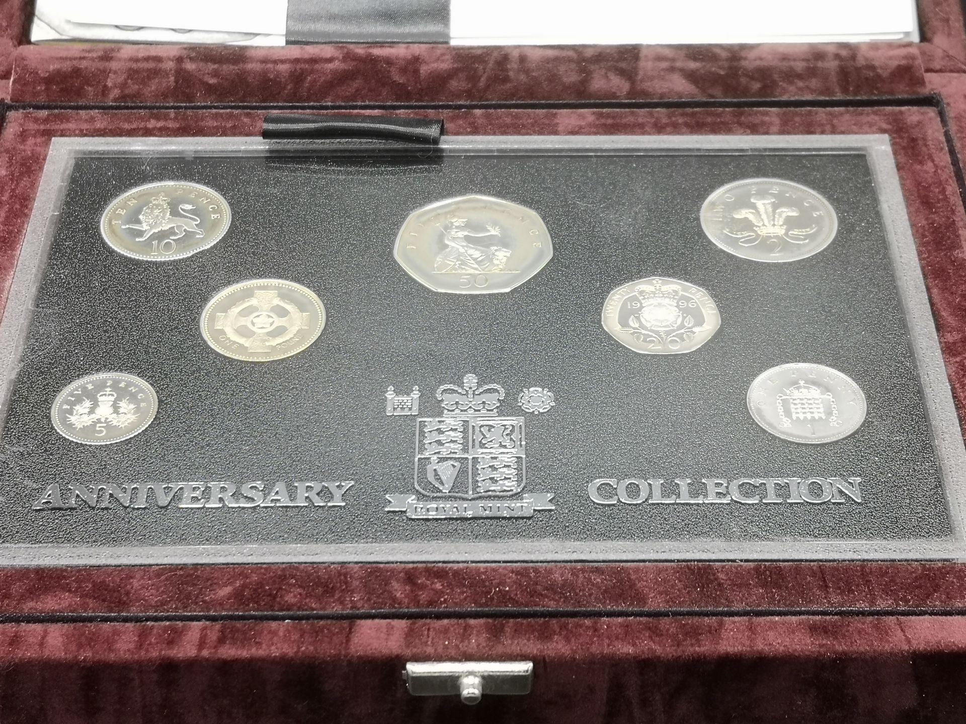 Elizabeth II Royal Mint silver Proof anniversary collection, 1996 - Image 5 of 6