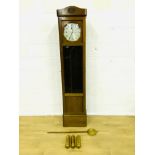 Long cased clock