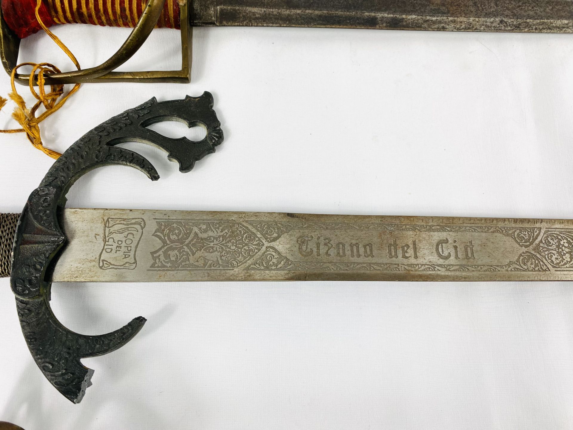 Three decorative swords - Image 3 of 8