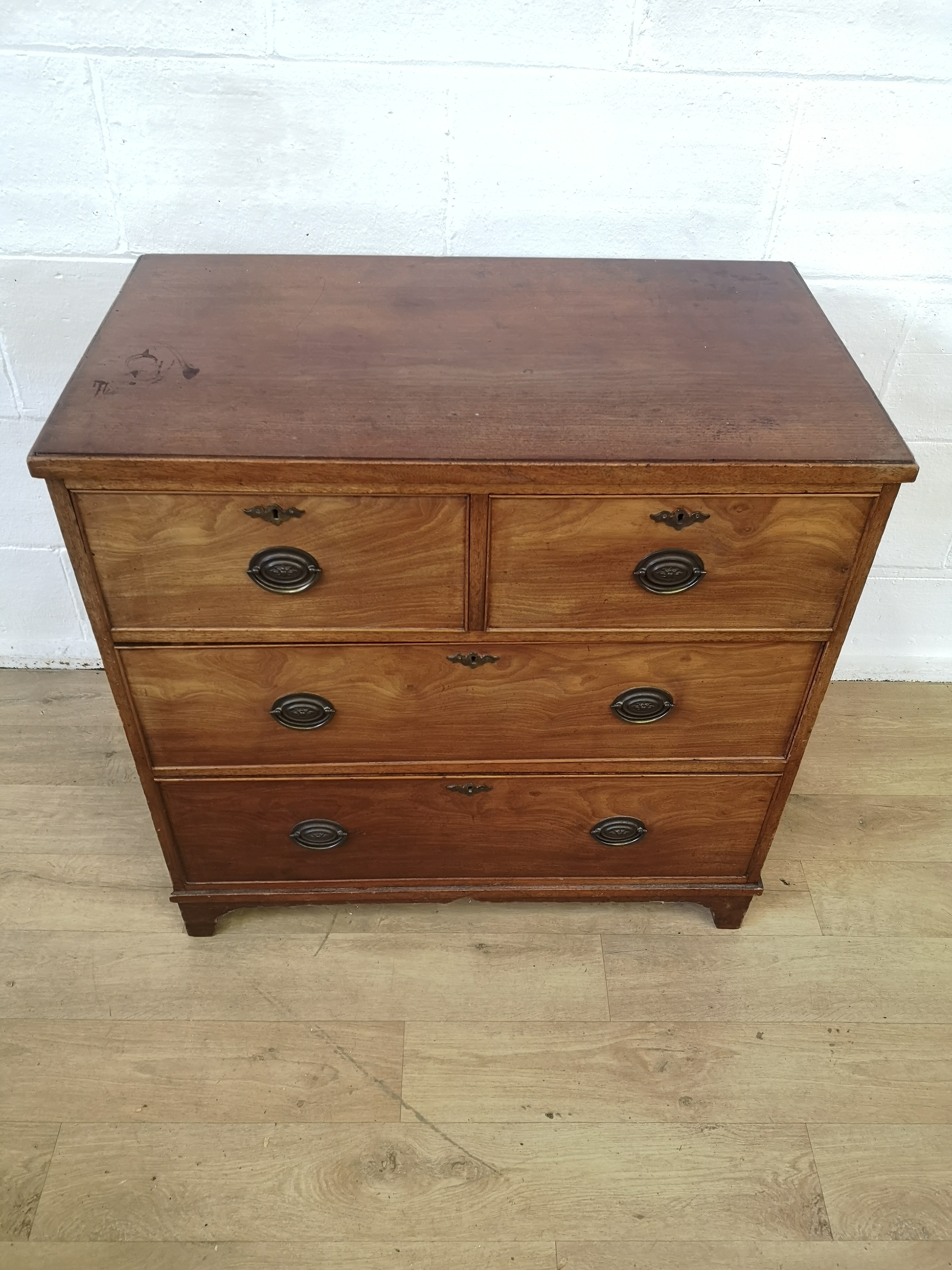 Georgian mahogany chest of drawers - Image 2 of 6