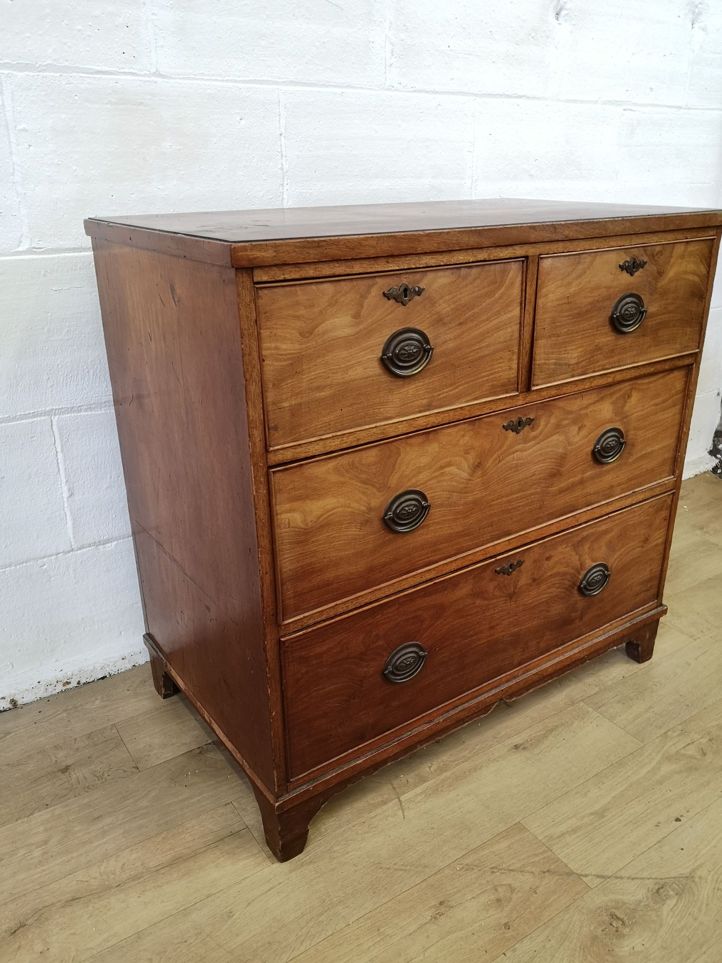 Georgian mahogany chest of drawers - Image 3 of 6