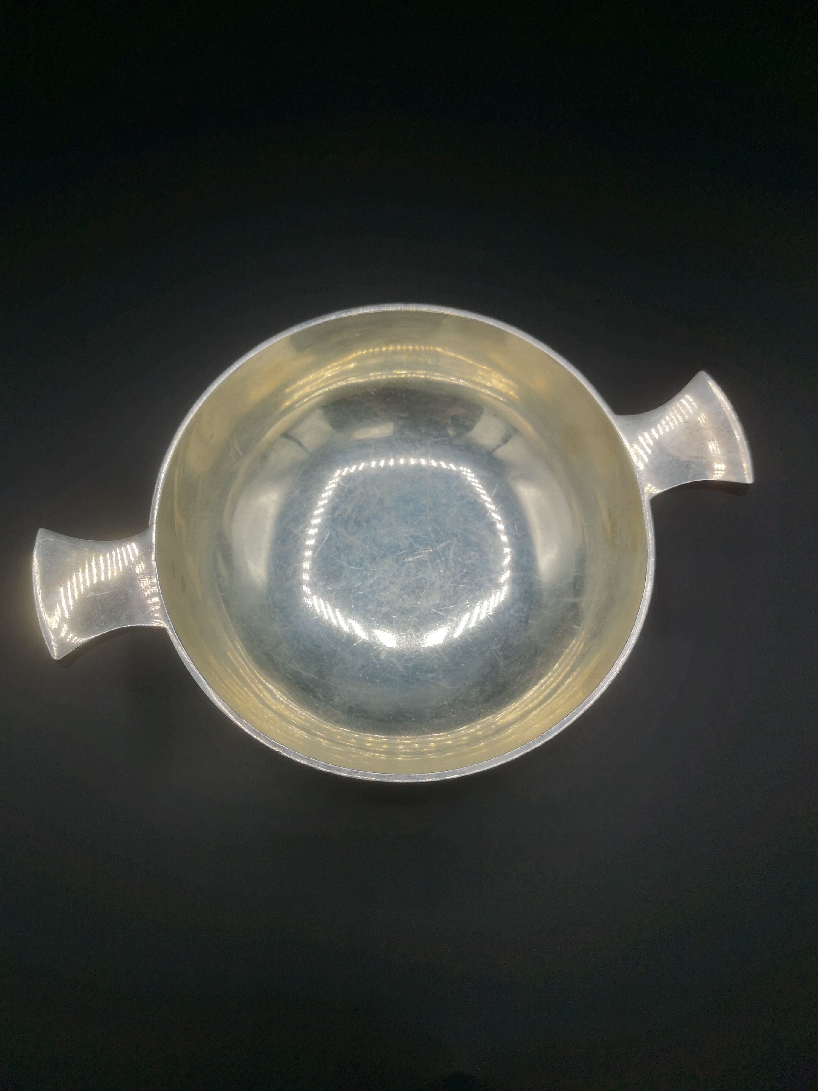 Silver porringer, London 1935 - Image 3 of 6