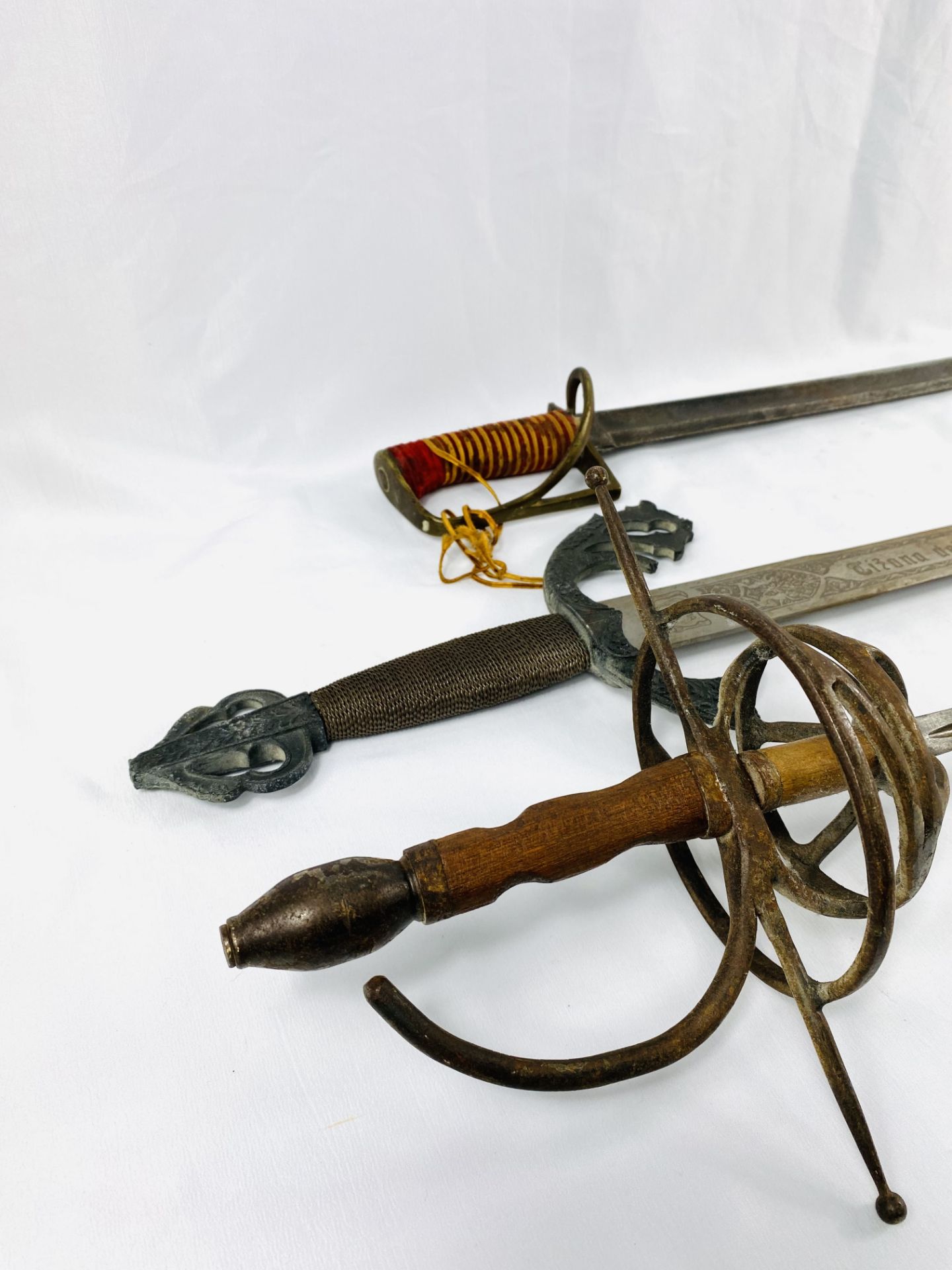 Three decorative swords - Image 8 of 8