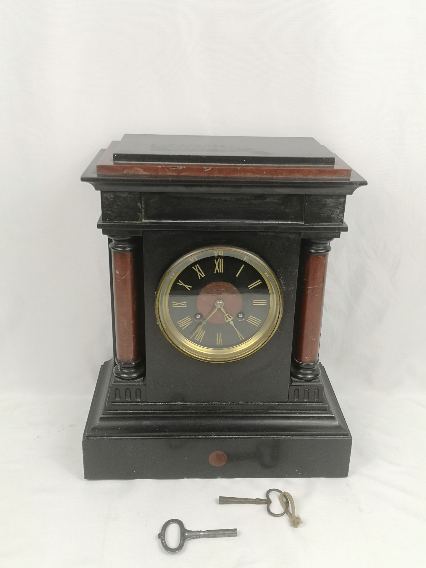 Marble mantel clock - Image 2 of 10