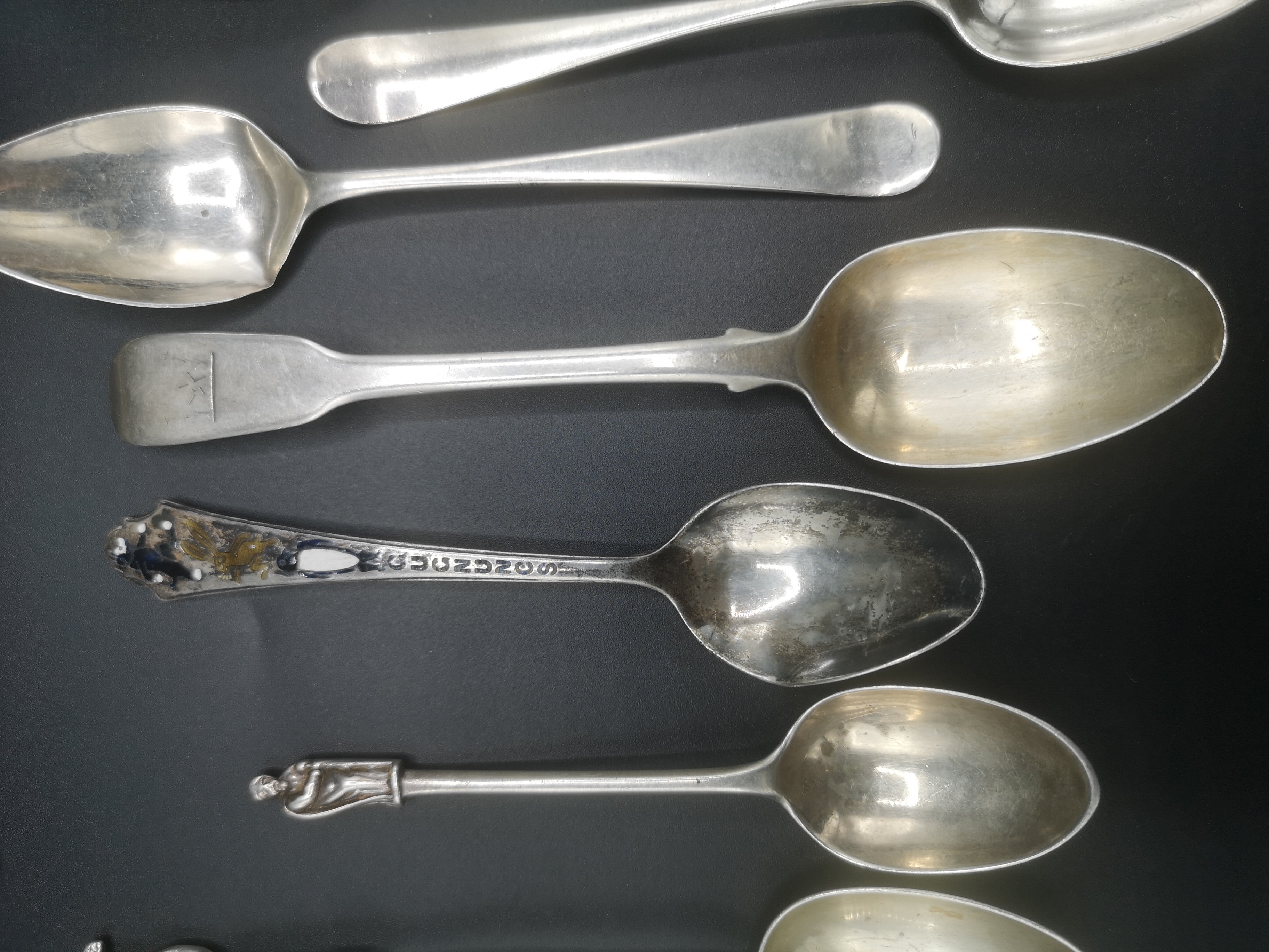 Collection of silver flatware - Image 5 of 9