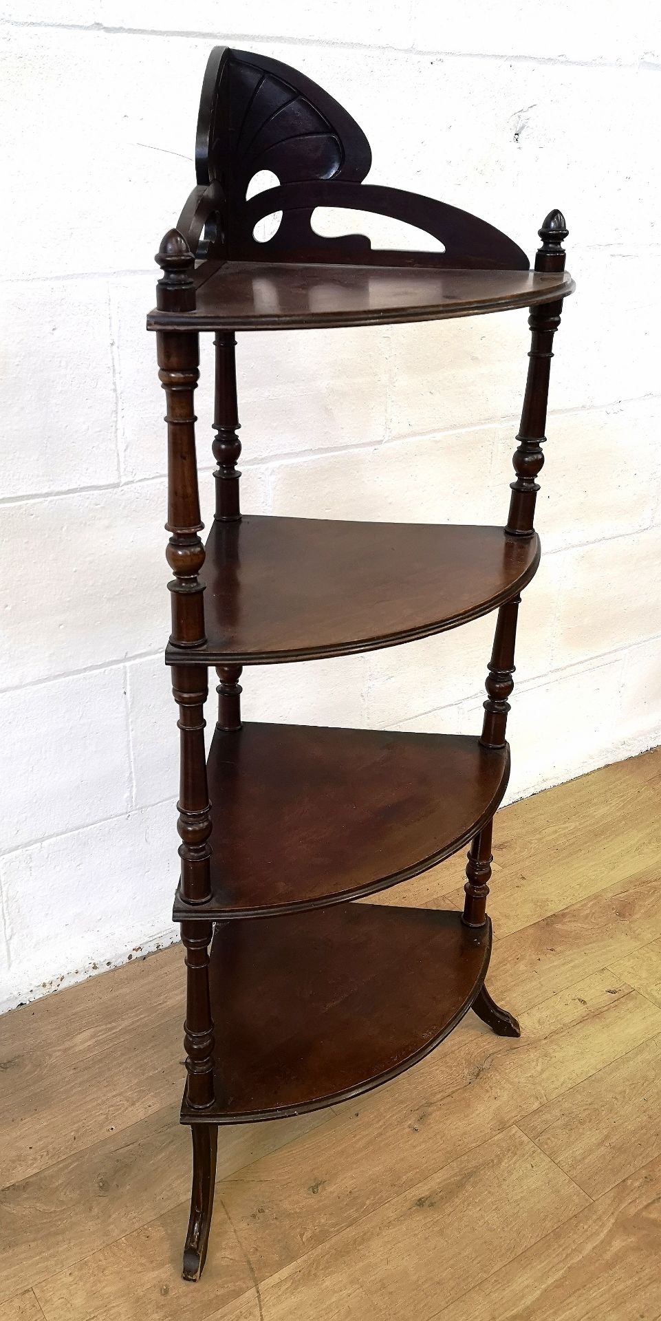 Mahogany corner whatnot - Image 2 of 4