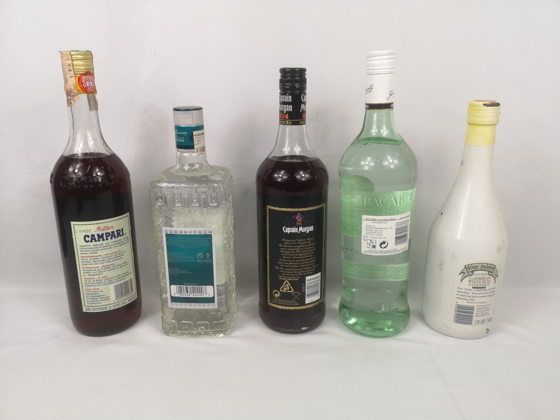 Five bottles of spirits - Image 2 of 12