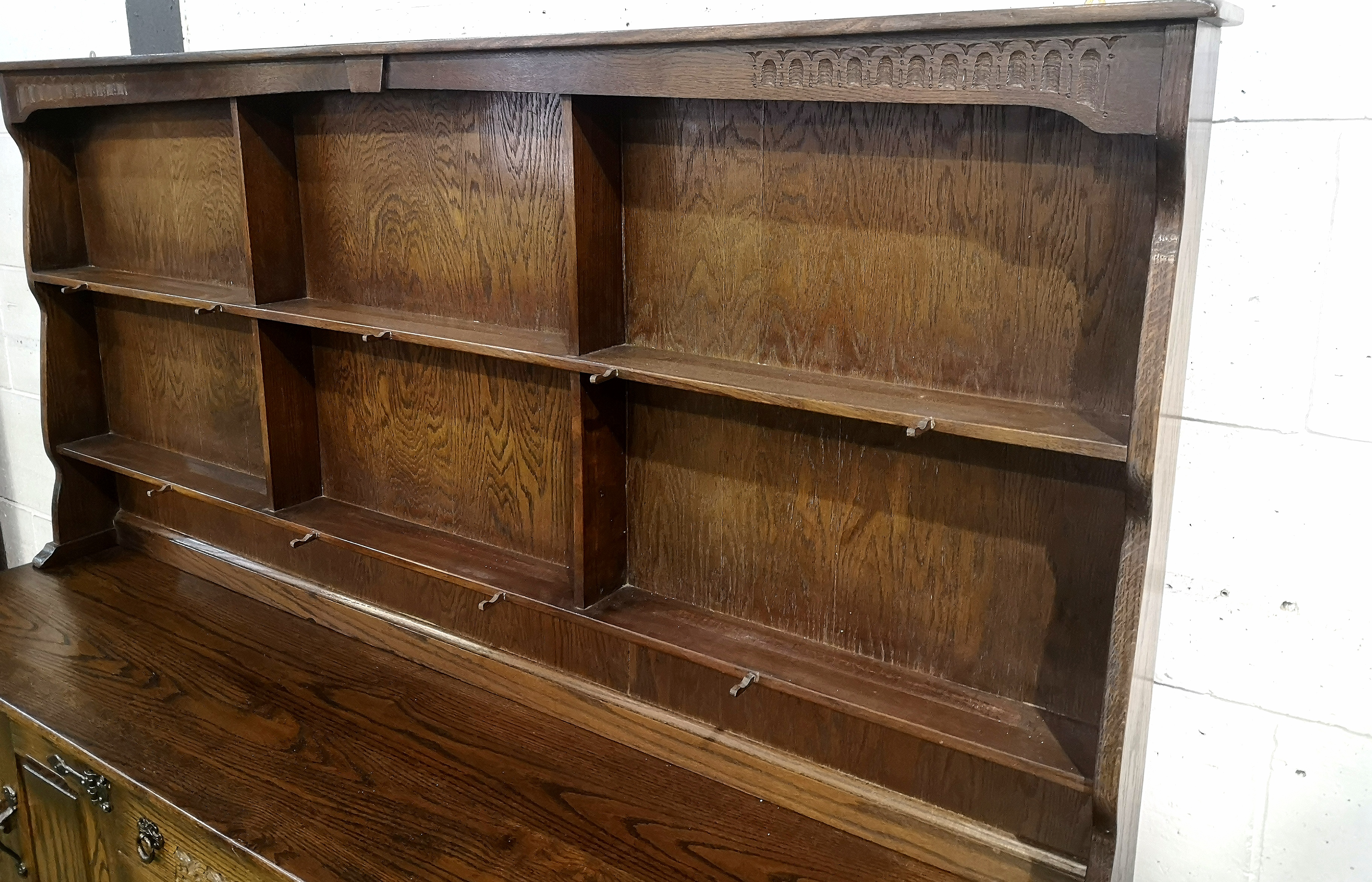 Oak dresser - Image 4 of 11