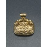 9ct gold fob seal