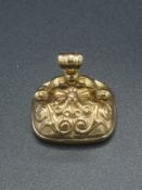 9ct gold fob seal