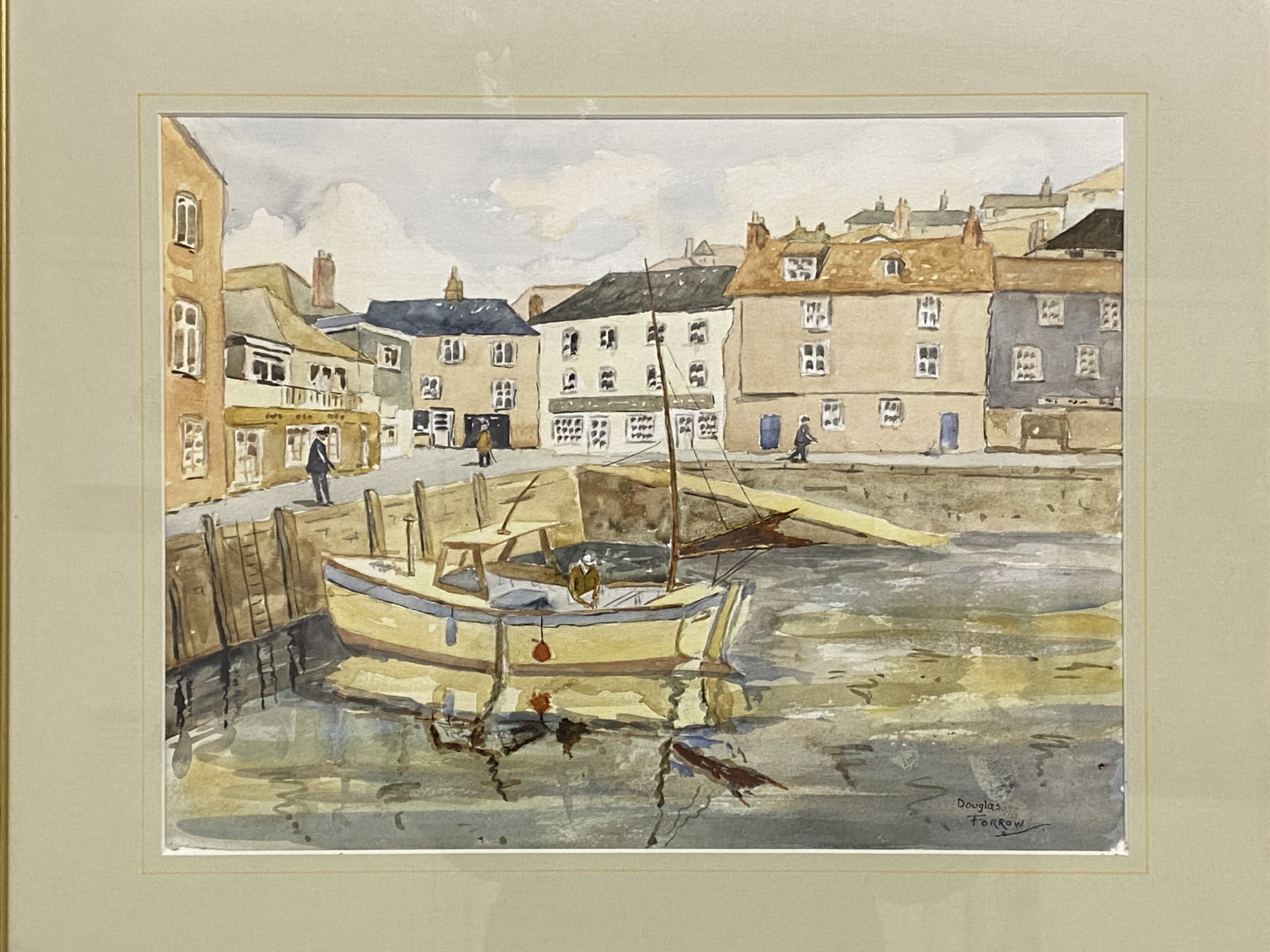 Framed and glazed watercolour, Mevagissey - Image 2 of 6