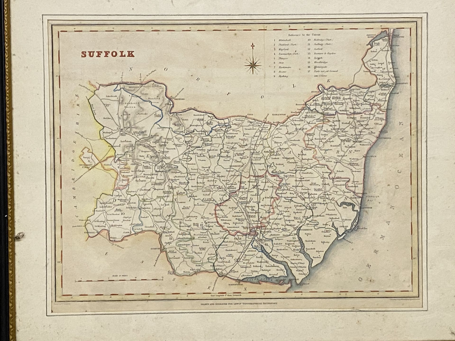 Italian map of Essex, dated 1779 - Image 4 of 4