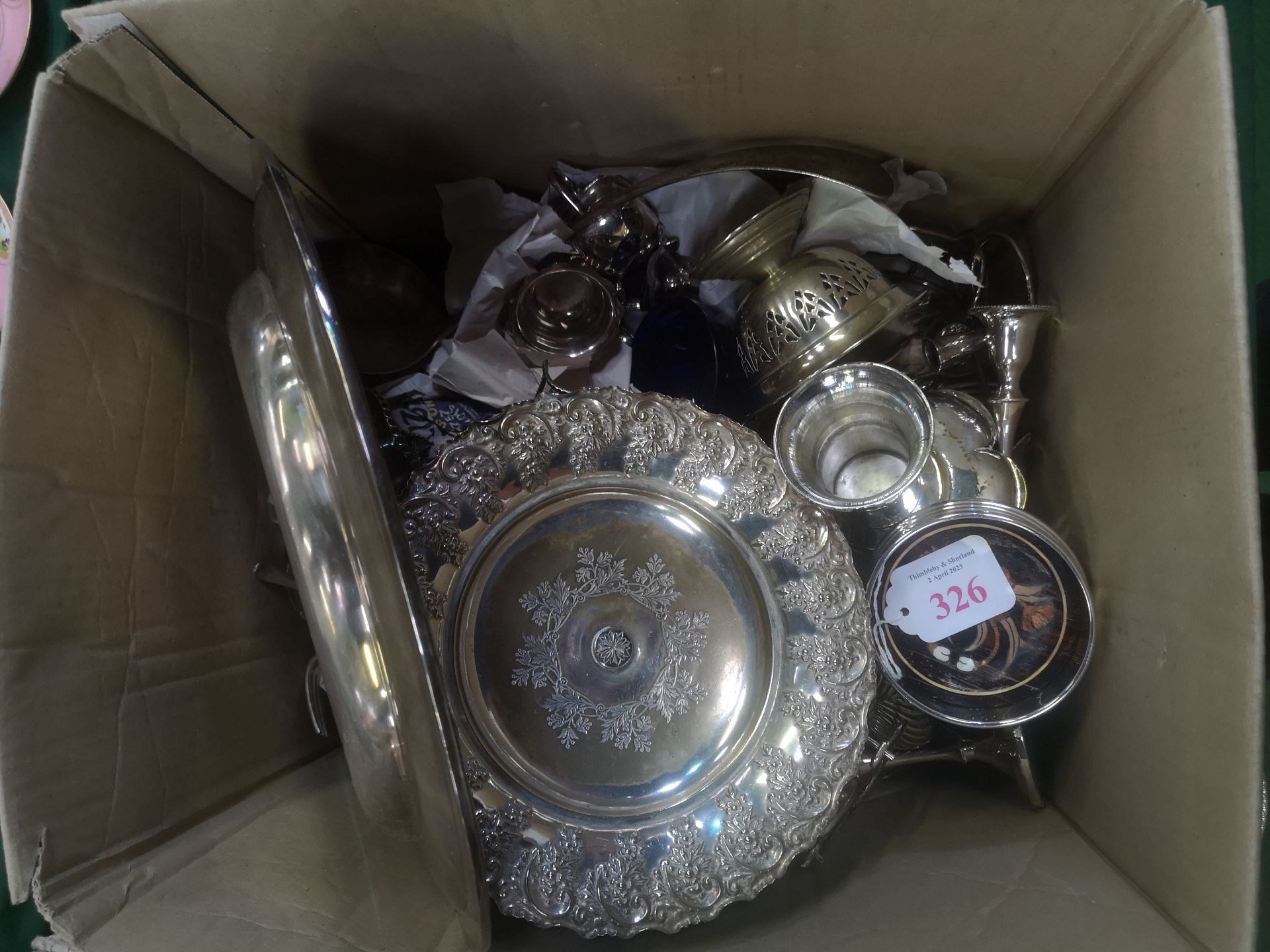 Quantity of silver plate - Image 18 of 19