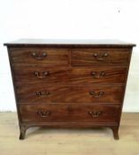 Victorian mahogany chest of drawers