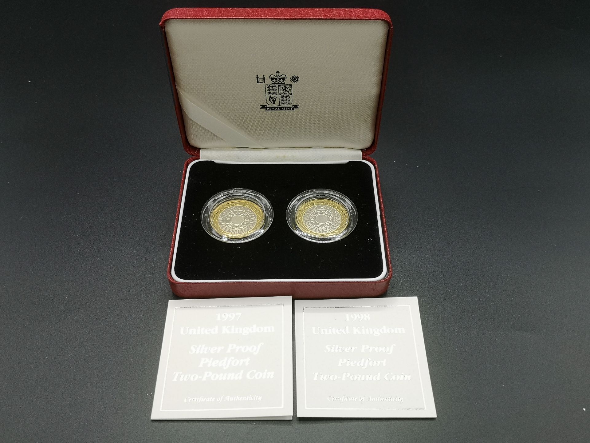 Four Royal mint boxed silver £2 coins - Image 10 of 15