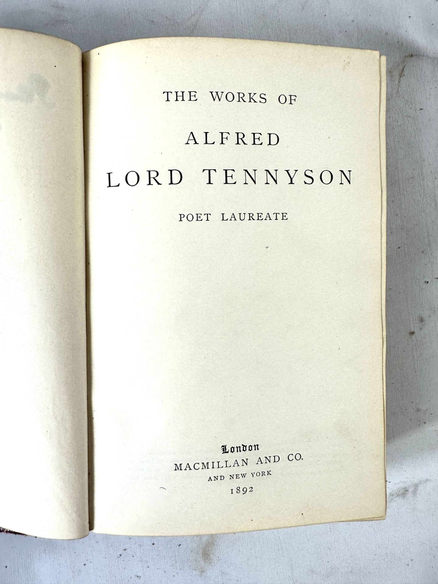 The Works of Alfred Lord Tennyson and other books - Image 4 of 4