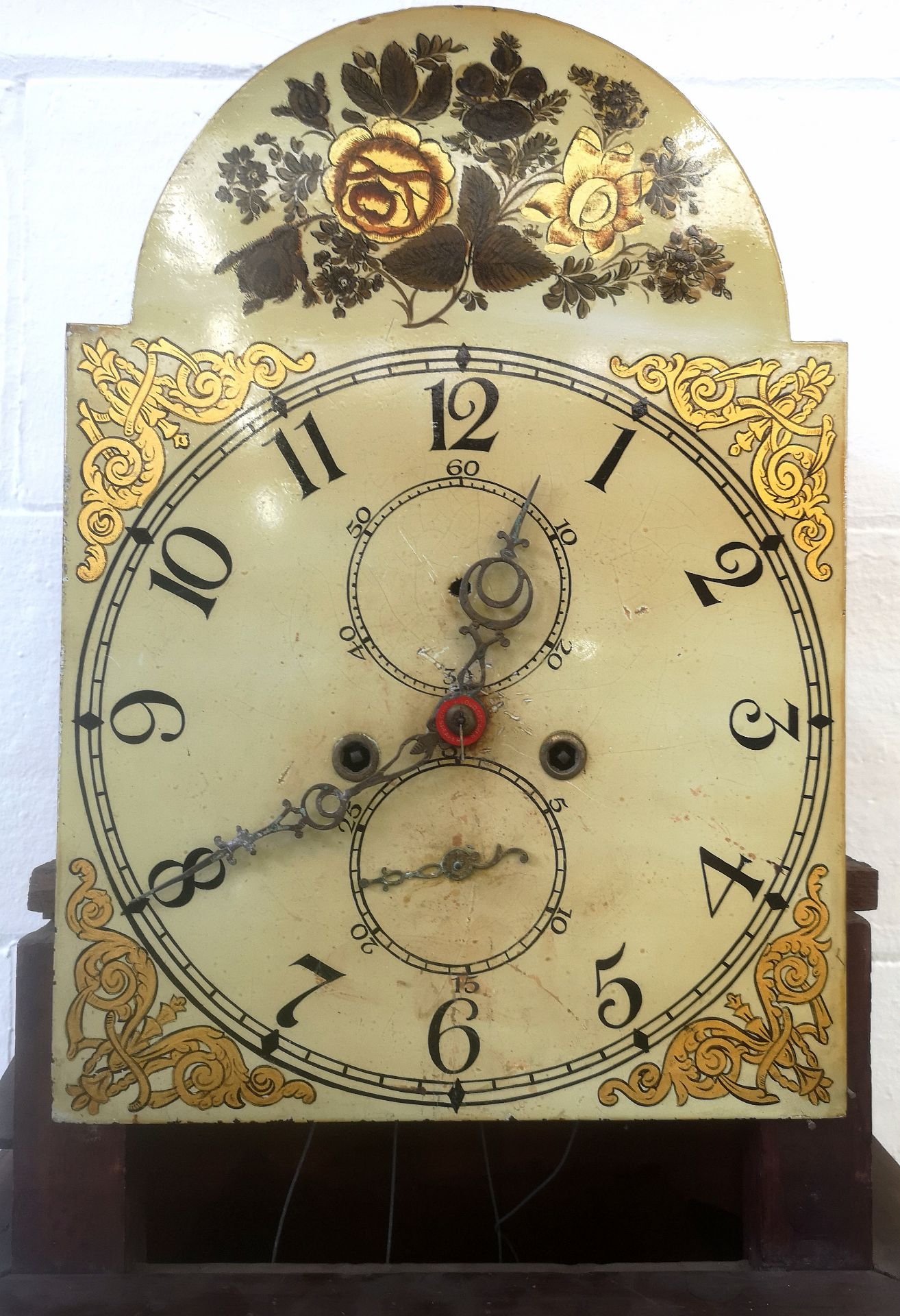 Mahogany longcase clock - Image 5 of 8