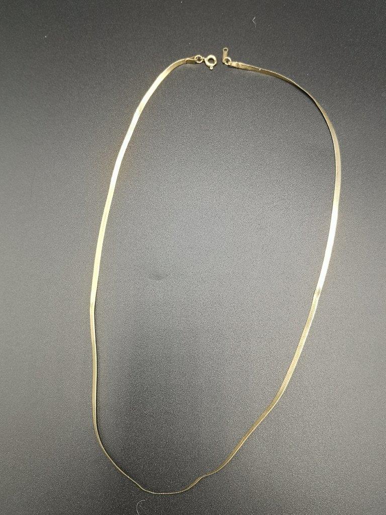 9ct gold necklace - Image 2 of 4