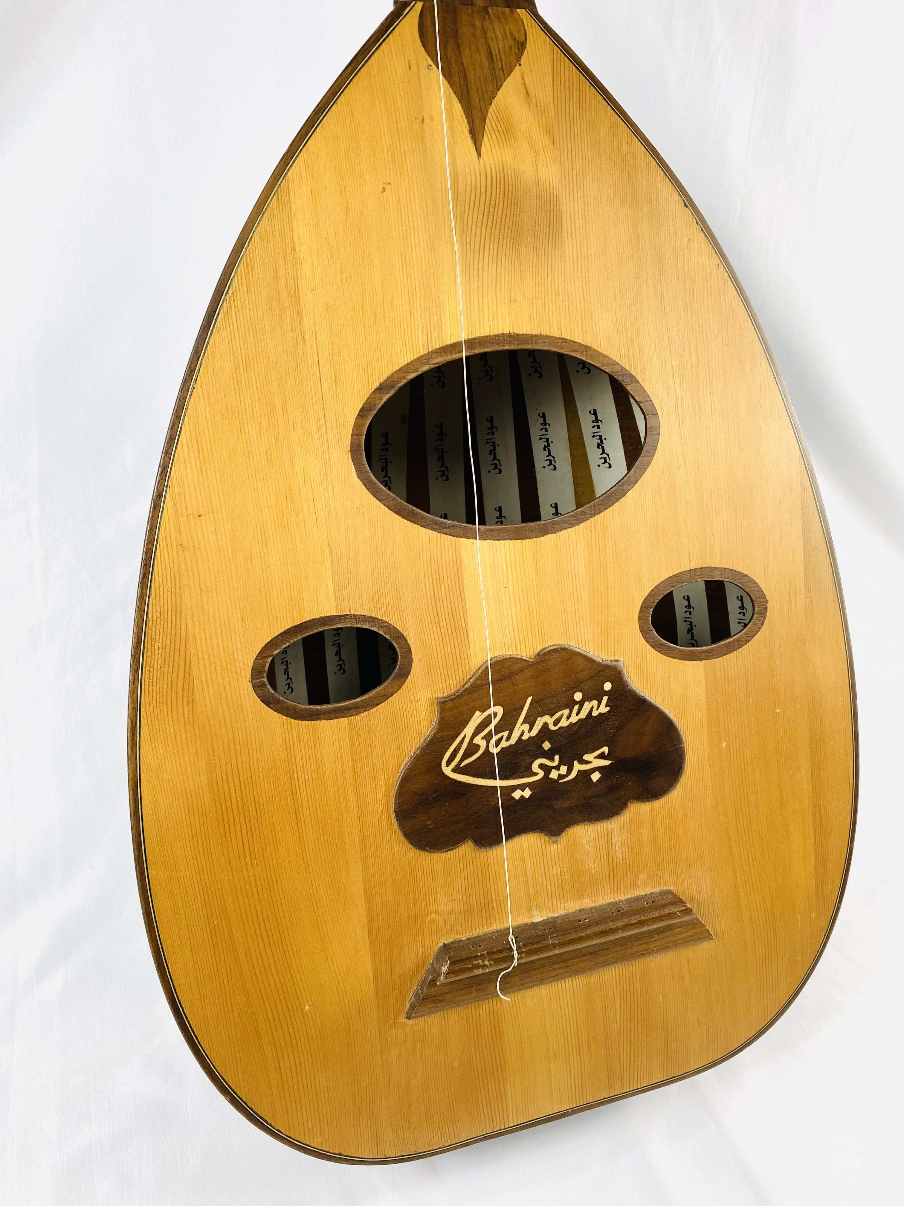 Middle Eastern oud - Image 3 of 6