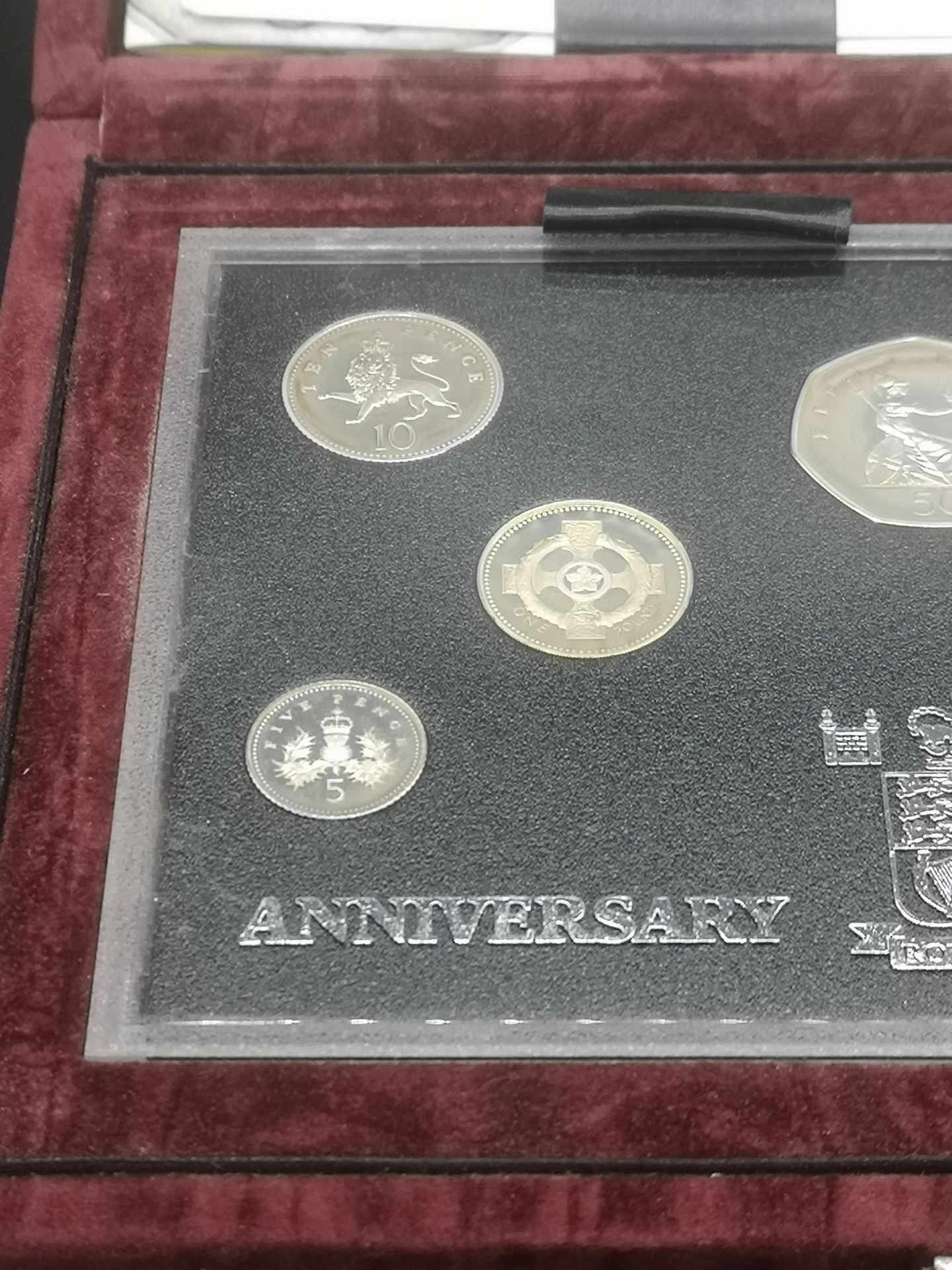 Elizabeth II Royal Mint silver Proof anniversary collection, 1996 - Image 2 of 6