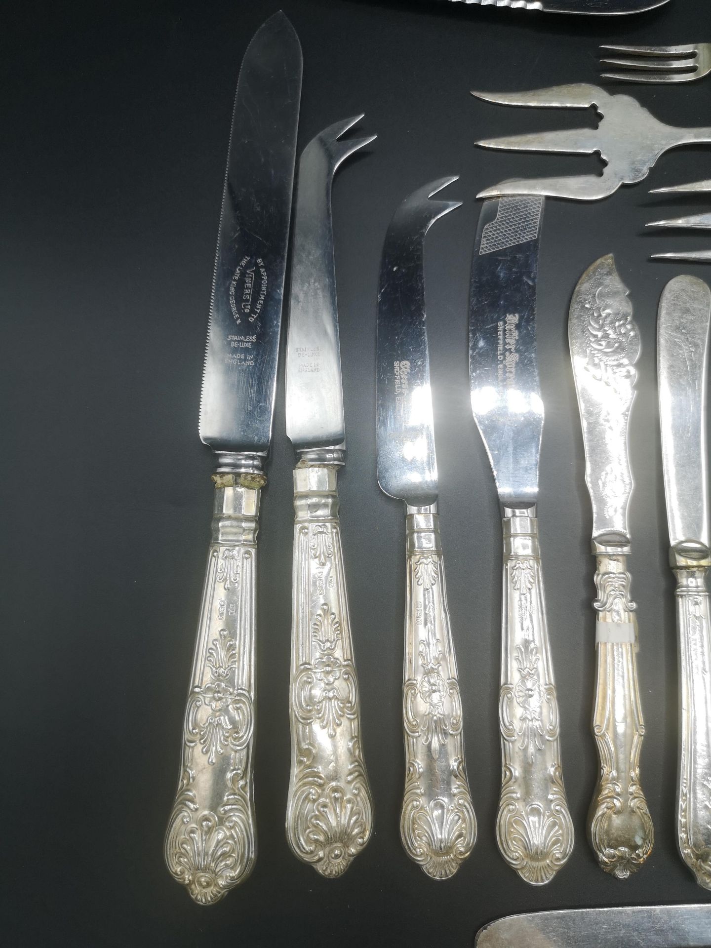 Quantity of flatware with silver handles - Bild 9 aus 12