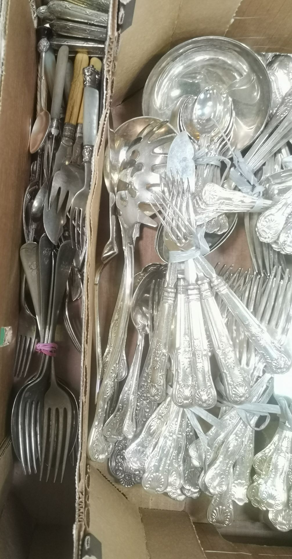 Quantity of silver plate cutlery - Image 4 of 4