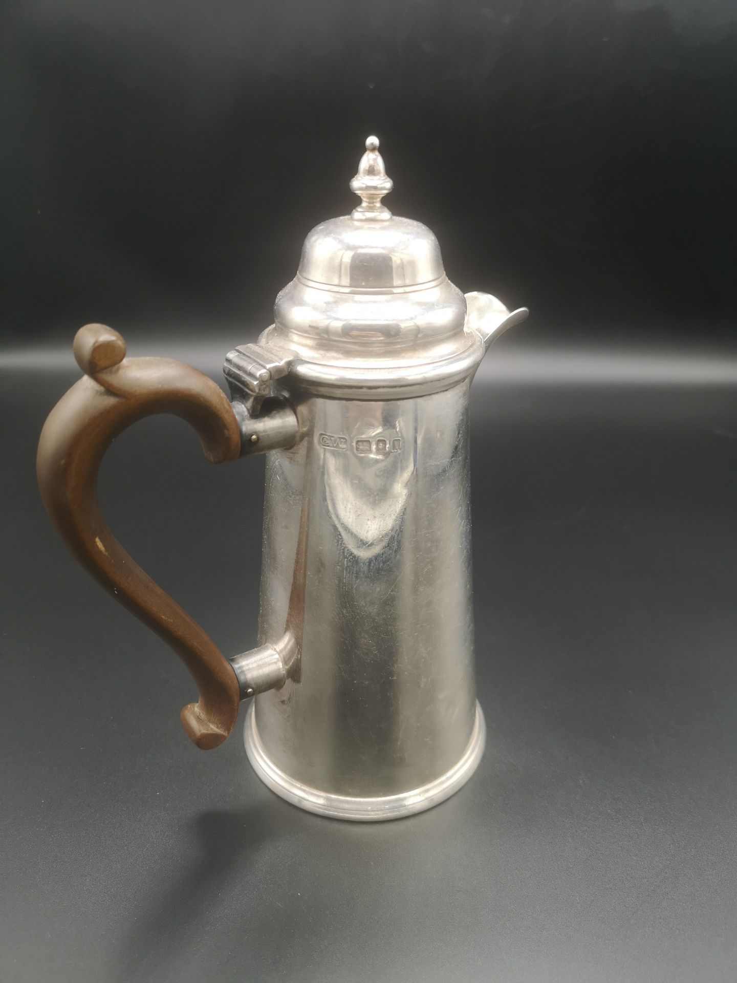 Catchpole and Williams silver coffee pot - Image 2 of 7