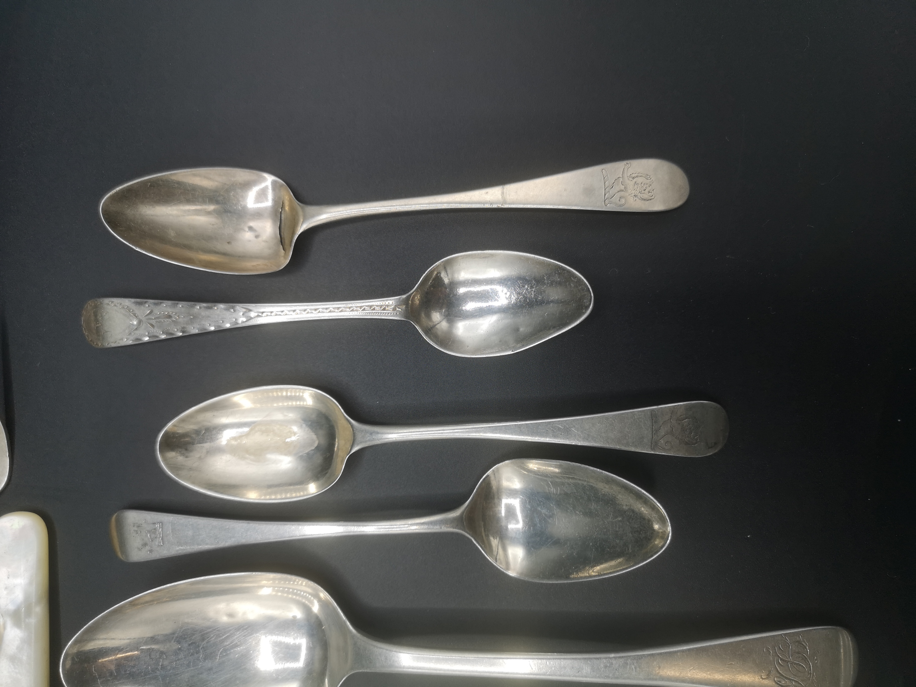 Collection of silver flatware - Image 7 of 9