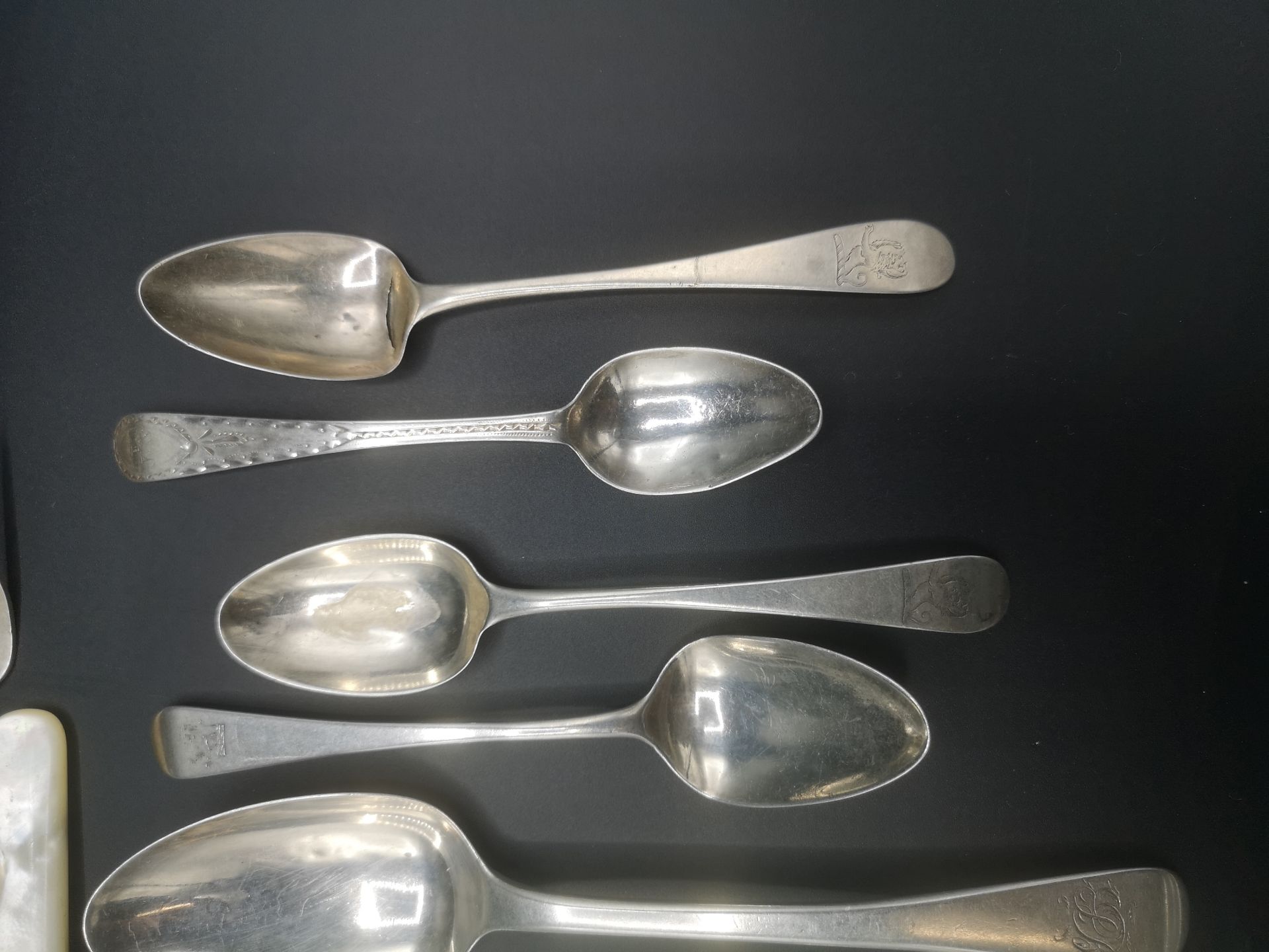 Collection of silver flatware - Bild 7 aus 9