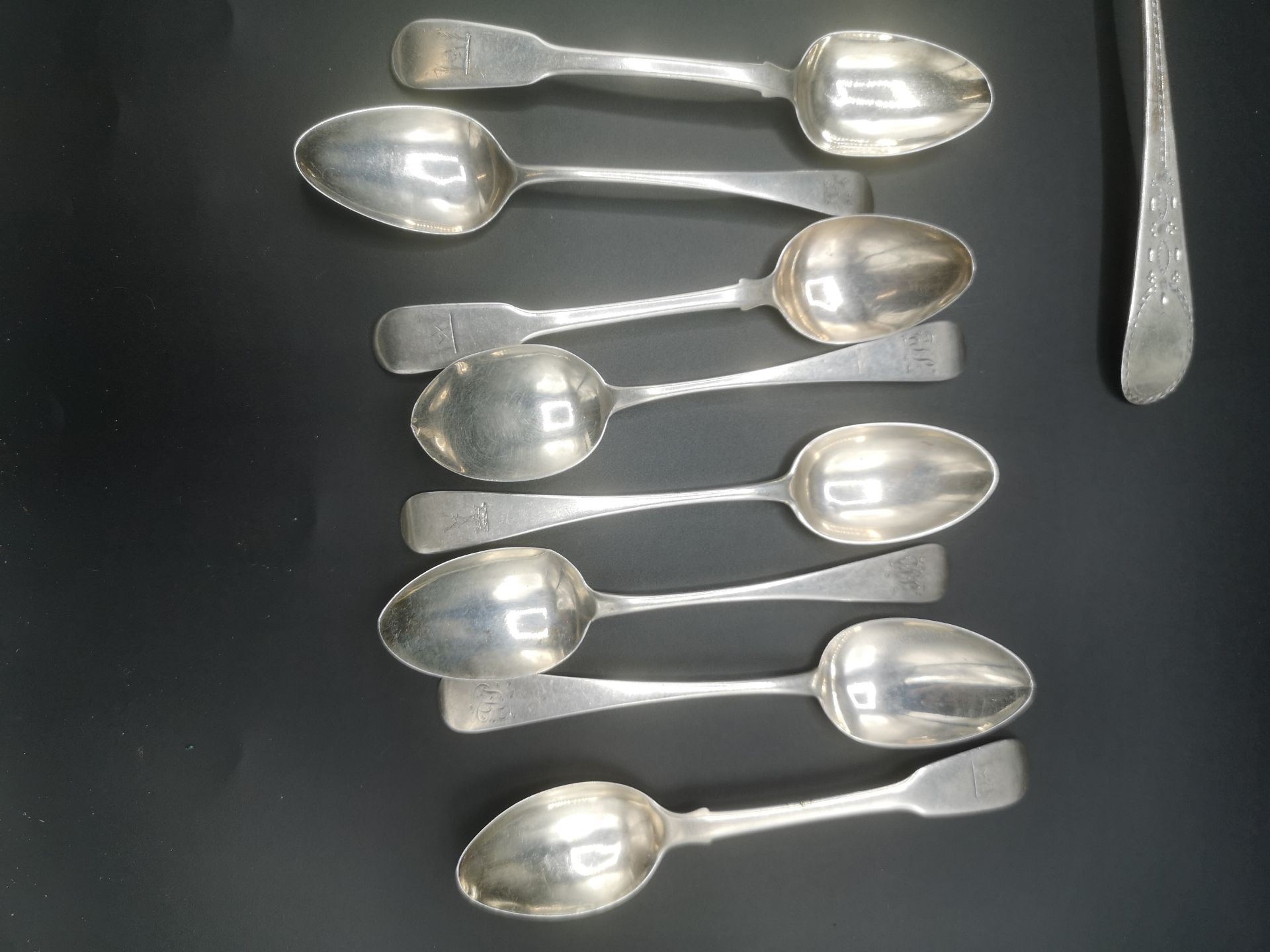 Collection of silver spoons - Image 4 of 6