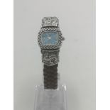 Sterling silver wrist watch