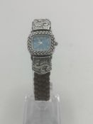 Sterling silver wrist watch