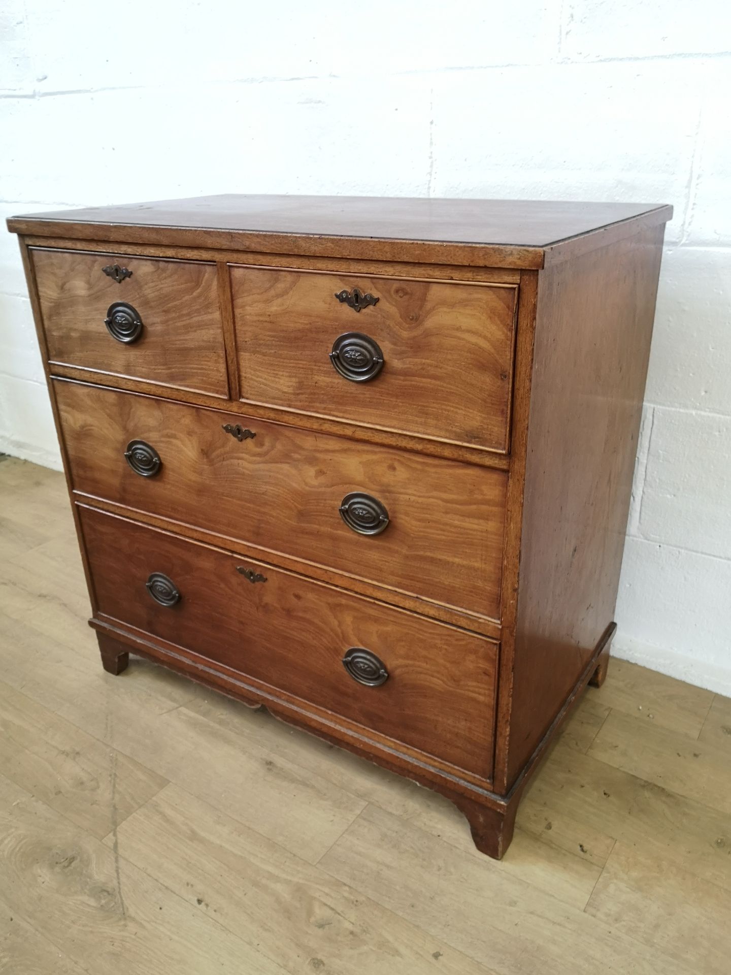 Georgian mahogany chest of drawers - Image 4 of 6