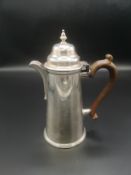 Catchpole and Williams silver coffee pot